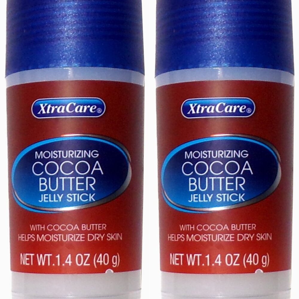 XtraCare Moisturizing Cocoa Butter Jelly Sticks 1.4oz each (Set of 2)